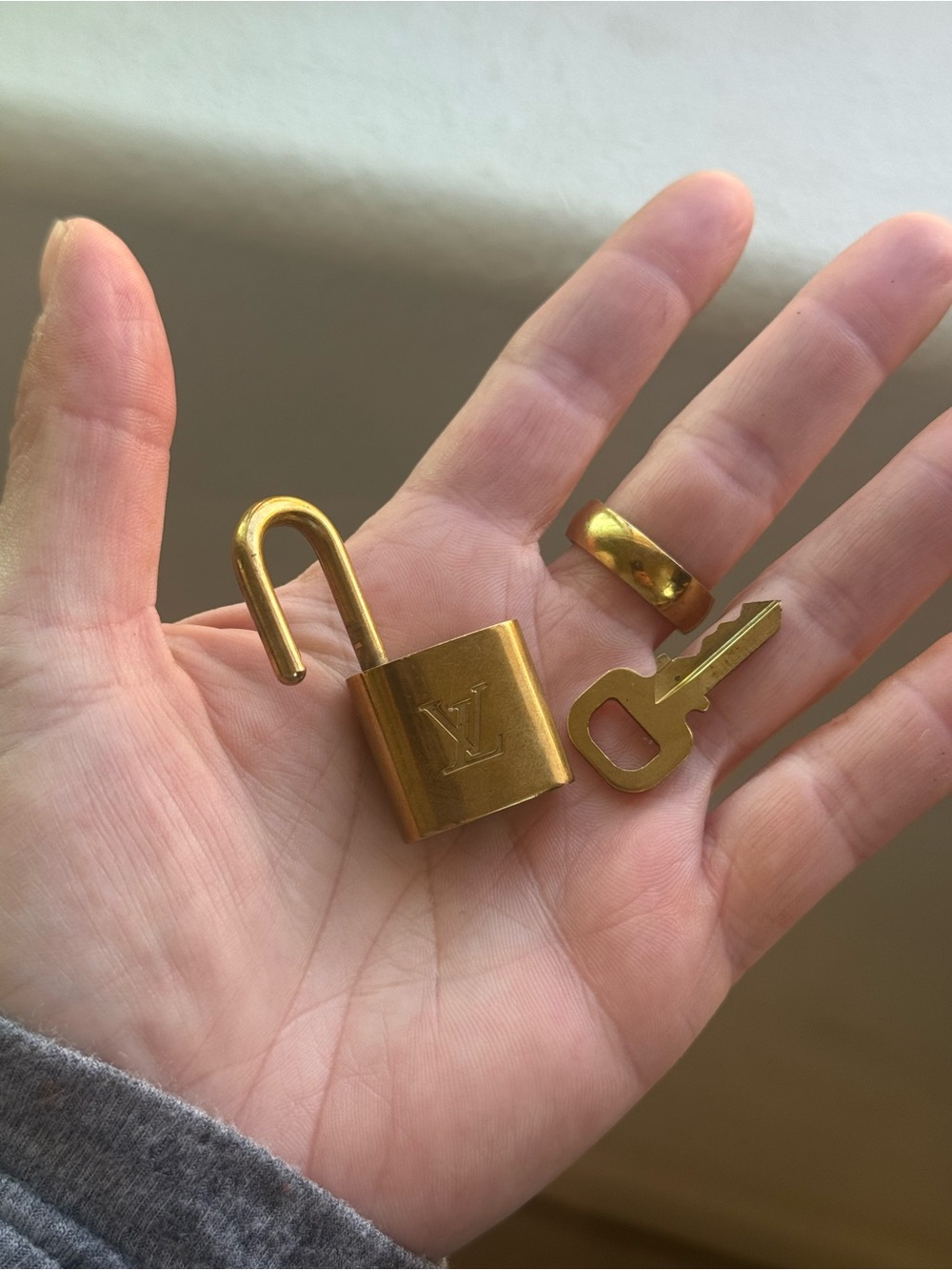 Authentic Louis Vuitton Lock and Key #309